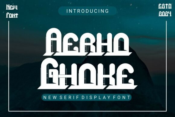 Aerho Ghoke Font for Bold Branding Projects