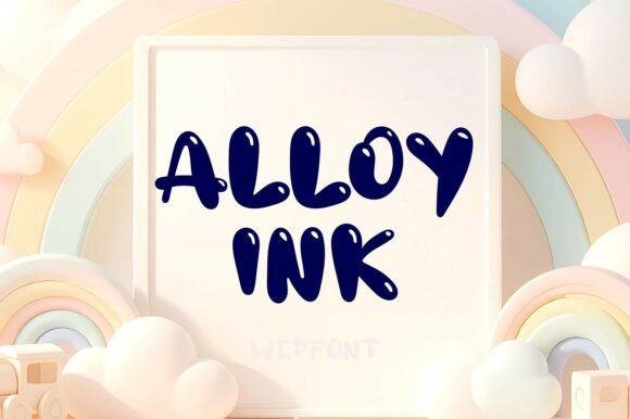 Alloy Ink: A Bold Display Font for Creative Branding