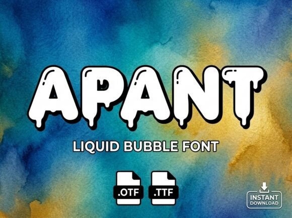 Apant: A Decorative Font for Editorial Design