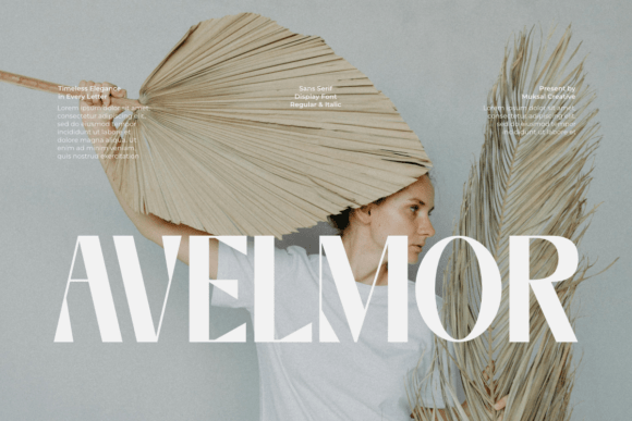Avelmor: A Timeless Sans Serif for Editorial Elegance