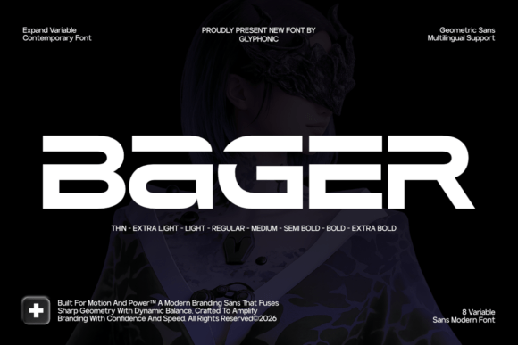 Bager: A Modern Sans Serif Font for High-Performance Branding