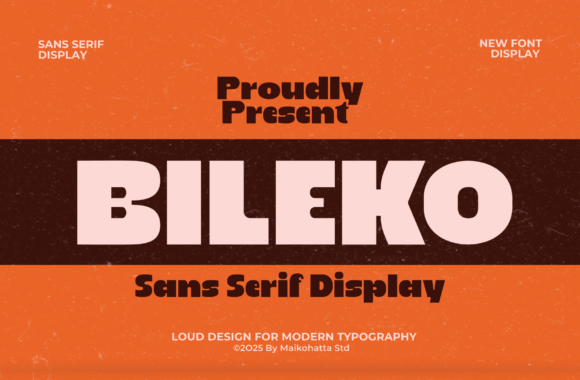 Bileko: A Bold Font for Strong Brand Impact