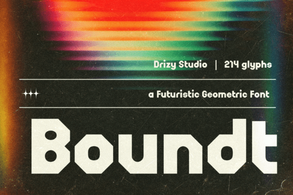 Boundt: A Futuristic Font for Bold Branding