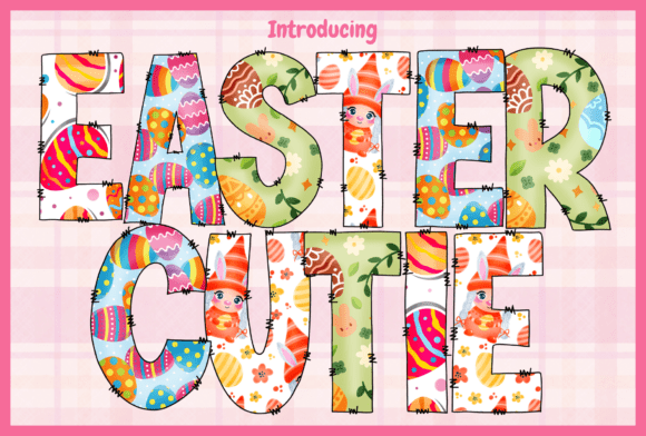 Easter Cutie: A Playful Typeface for Editorial Creativity