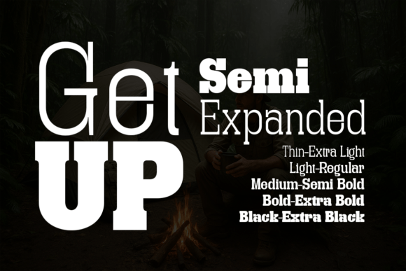 Getup Semi Expanded: A Font for Thoughtful Design