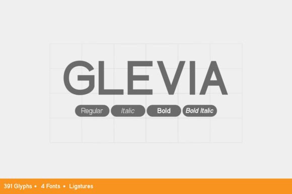 Glevia Sans for Modern Branding Projects