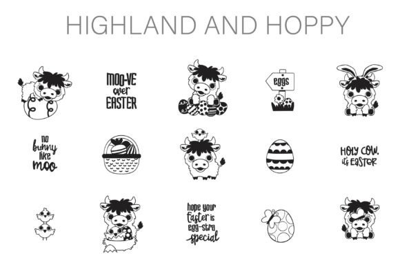 Highland and Hoppy Dingbats: A Festive Font for Web Design
