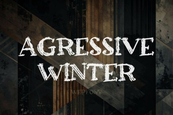 How Agressive Winter Font Transformed My Brand's Visual Identity
