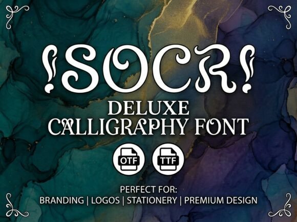 Isocr: A Decorative Font for Bold Branding
