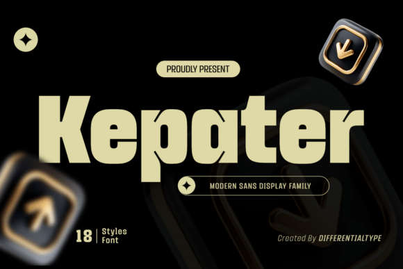 Kepater: A Modern Sans Serif Font for Branding Projects