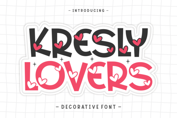 Kresly Lovers Font for Web Design