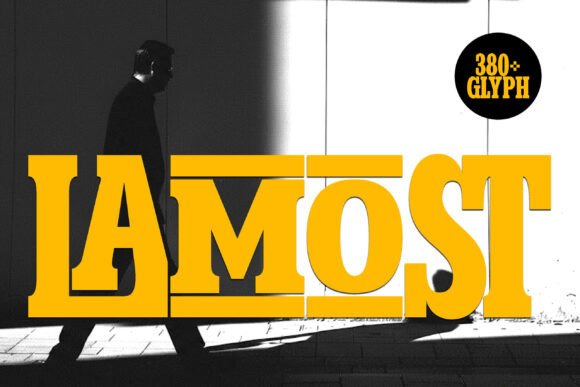 Lamost: A Bold Serif Font for Digital Branding