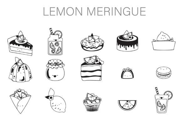 Lemon Meringue Dingbats: A Zesty Font for Creative Projects