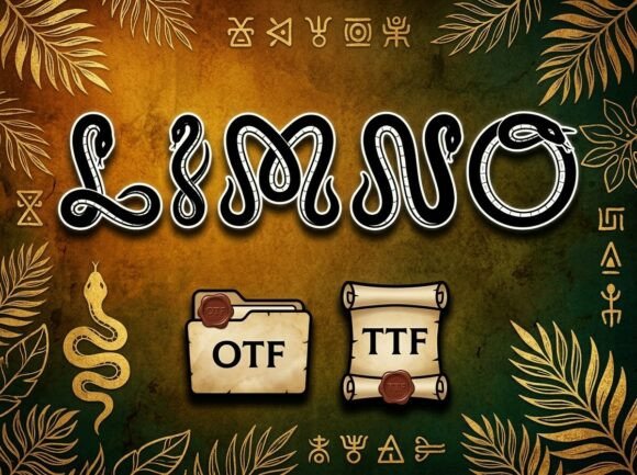 Limno: A Decorative Font That Commands Attention
