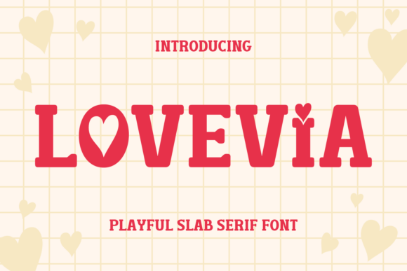 Lovevia Font for Bold Branding Projects