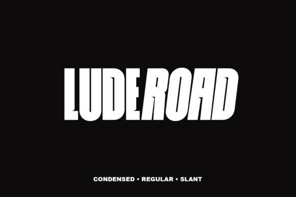 Luderoad: A Modern Sans Serif Font for Bold Web Design