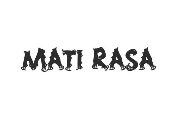 Mati Rasa Font for Bold Editorial Design