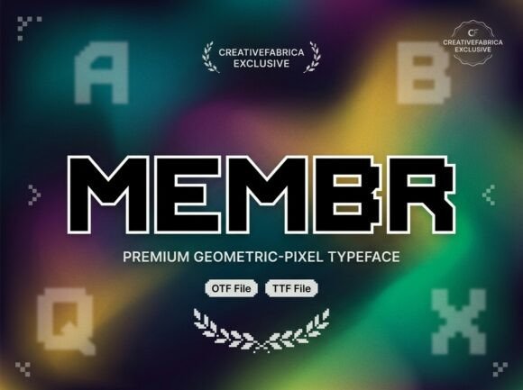 Membr Font for Handmade Creations