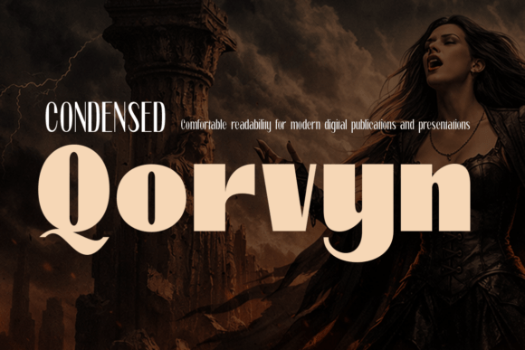 Qorvyn: A Modern Sans Serif Font for Polished Branding