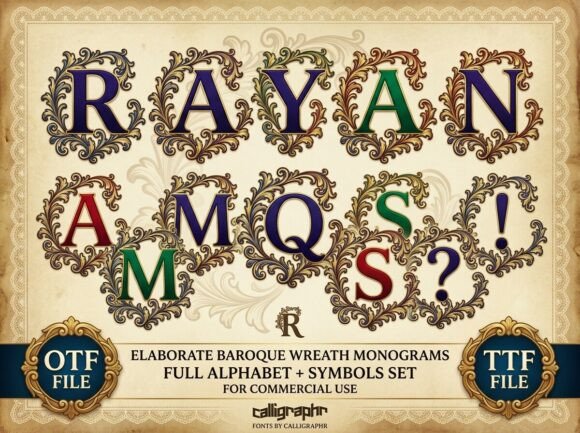 Rayan: A Baroque-Inspired Font for Timeless Editorial Design