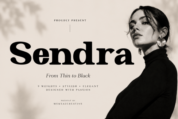 Sendra: A Timeless Serif Font for Polished Branding