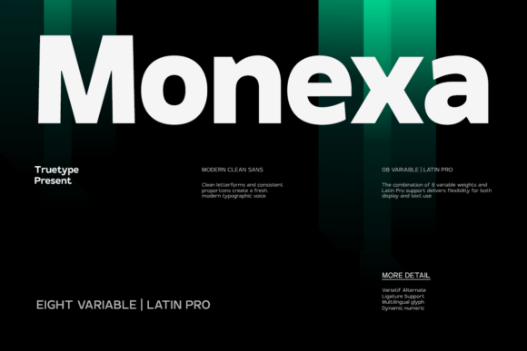 TRT Monexa: A Modern Sans Serif Font for Digital Marketing