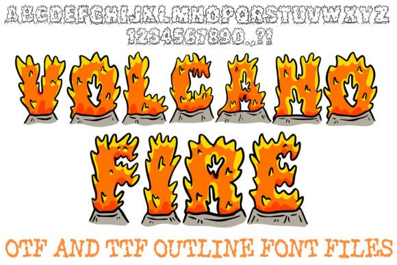 Volcano Fire: A Bold Choice for Branding and Design